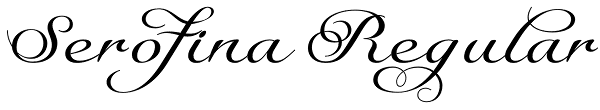 Serofina Regular Font