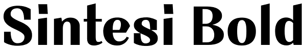 Sintesi Bold Font