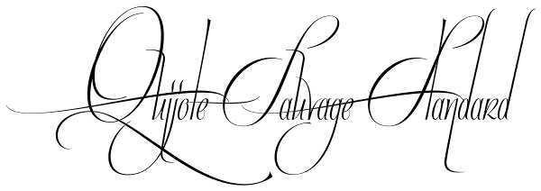 Quijote Sauvage Standard Font