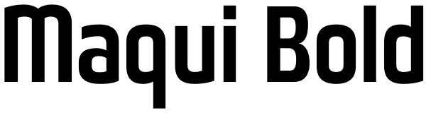 Maqui Bold Font