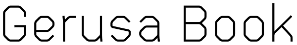 Gerusa Book Font