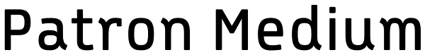 Patron Medium Font