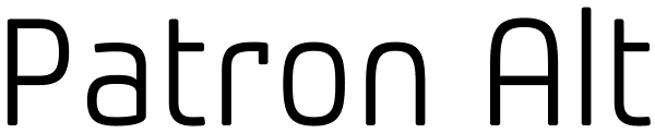 Patron Alt Font