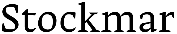 Stockmar Font