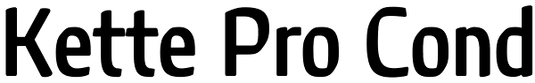 Kette Pro Cond Font