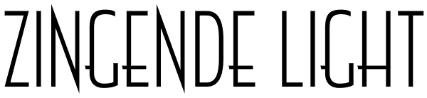 Zingende Light Font