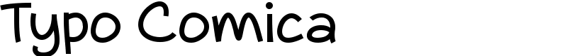 Typo Comica Font