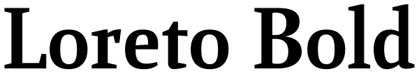 Loreto Bold Font