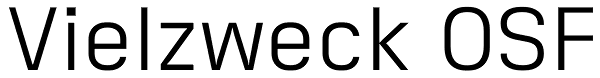 Vielzweck OSF Font