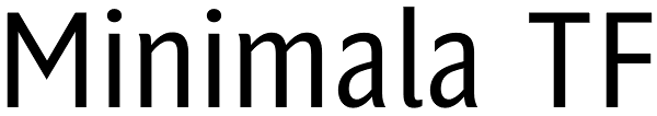 Minimala TF Font