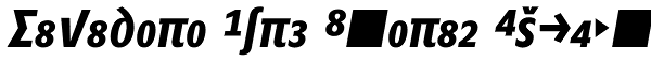 Minimala Bold Italic Expert Font