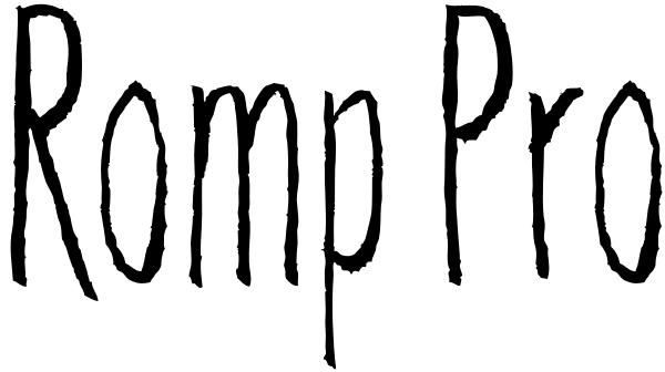 Romp Pro Font