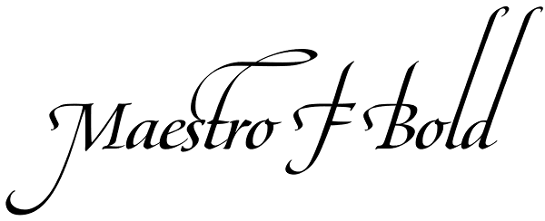 Maestro F Bold Font