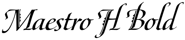 Maestro H Bold Font