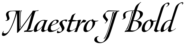 Maestro J Bold Font