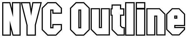 NYC Outline Font