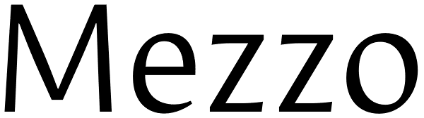 Mezzo Font