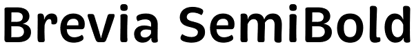 Brevia SemiBold Font