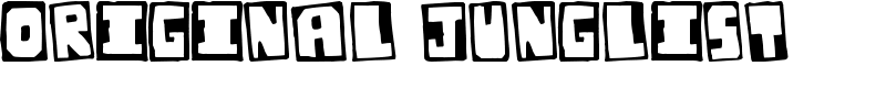 Original Junglist Font