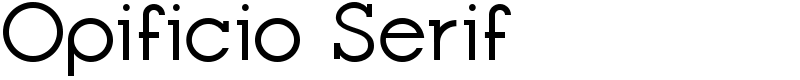 Opificio Serif Font