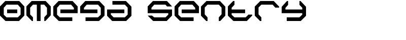 Omega Sentry Font