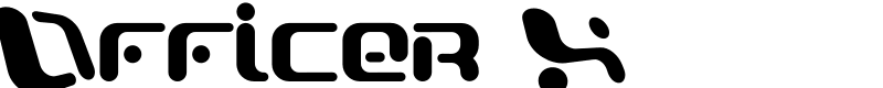 Officer X Font