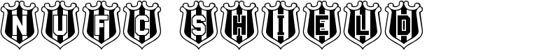 NUFC Shield Font