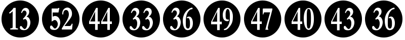 Numberpile Font