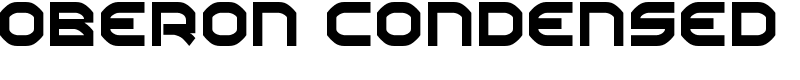 Oberon Condensed Font