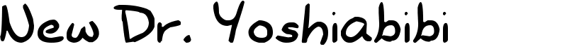 New Dr. Yoshiabibi Font