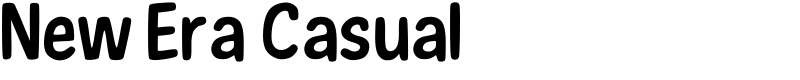 New Era Casual Font