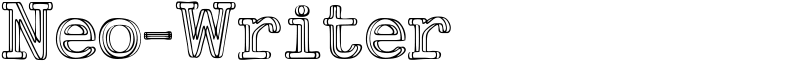 Neo-Writer Font