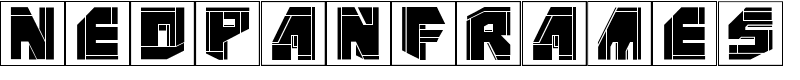 NeoPanFrames Font