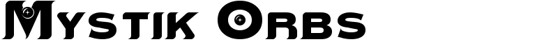 Mystik Orbs Font