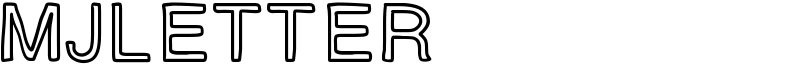 MJletter Font