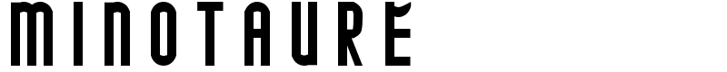 MINOTAURE Font