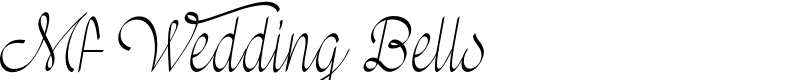 Mf Wedding Bells Font