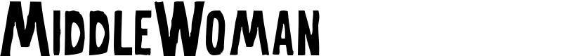 MiddleWoman Font