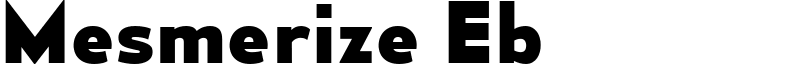 Mesmerize Eb Font