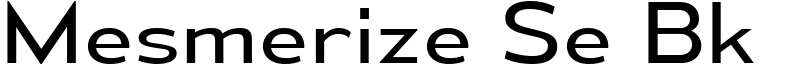 Mesmerize Se Bk Font