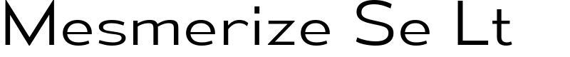 Mesmerize Se Lt Font