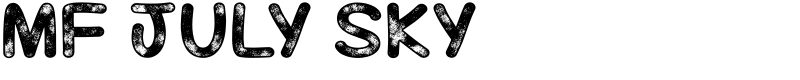 Mf July Sky Font