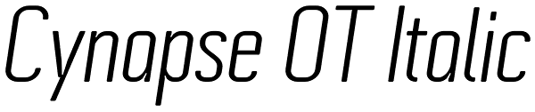 Cynapse OT Italic Font