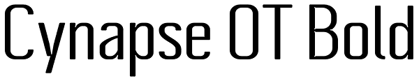 Cynapse OT Bold Font