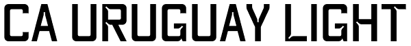 CA Uruguay Light Font