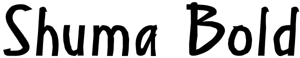 Shuma Bold Font