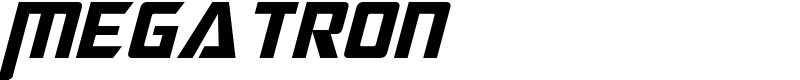 Megatron Font