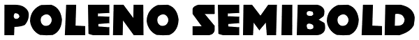 Poleno SemiBold Font