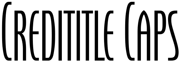 Credititle Caps Font