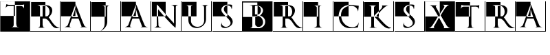 TrajanusBricksXtra Font